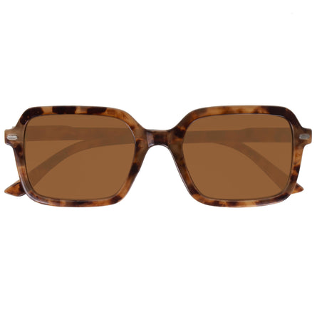 Gafas de sol rectangulares Marrón/Carey
 - Isotoner