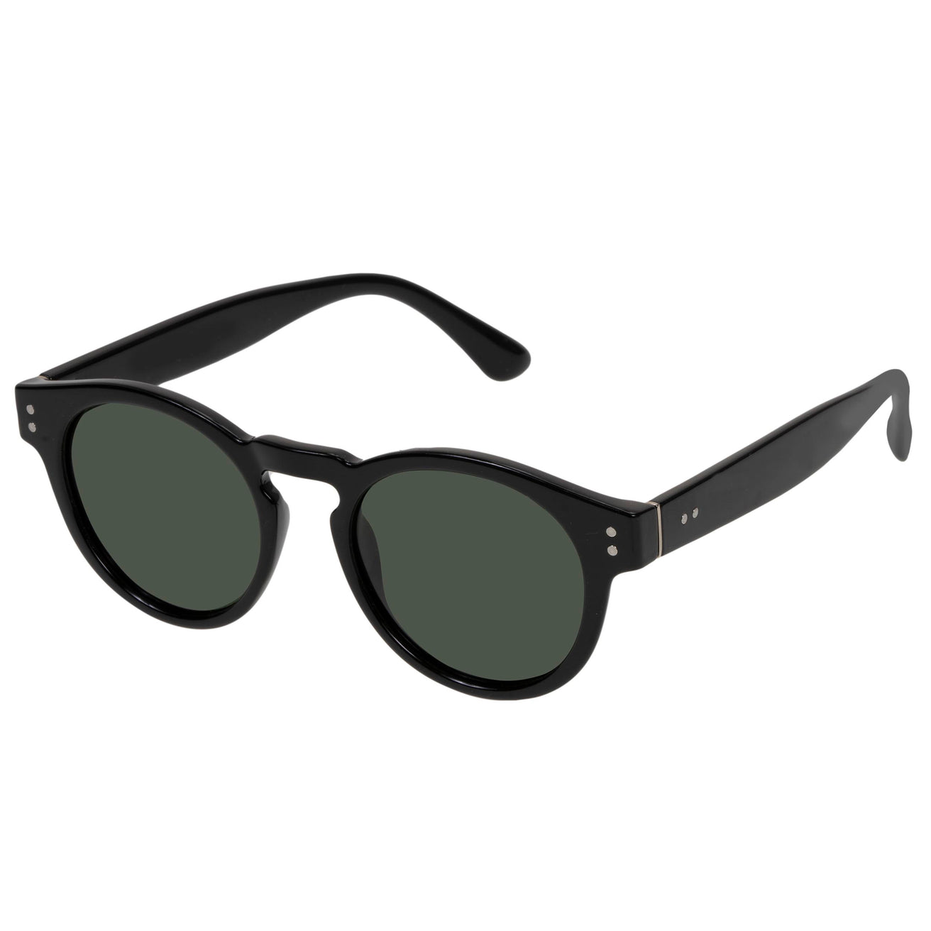 Gafas de sol Unisex redondas Negro