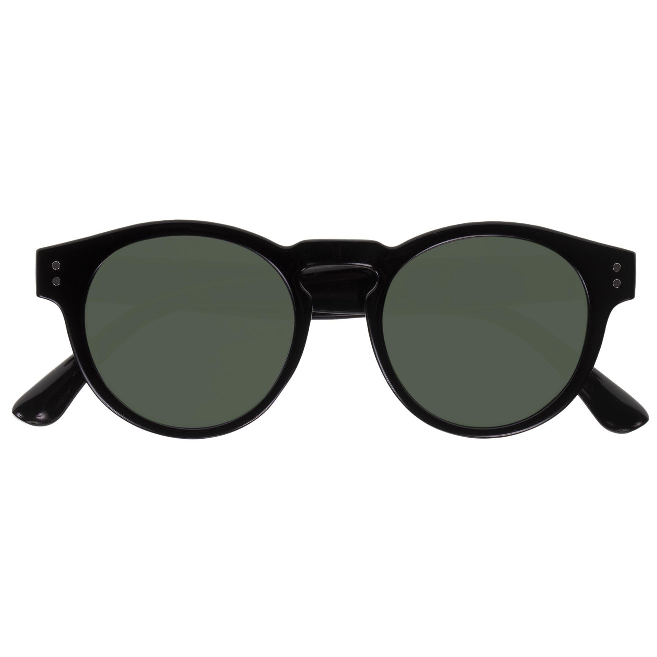 Gafas de sol Unisex redondas Negro