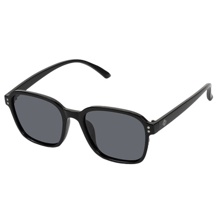 Gafas de sol Unisex rectangulares Negro - Isotoner