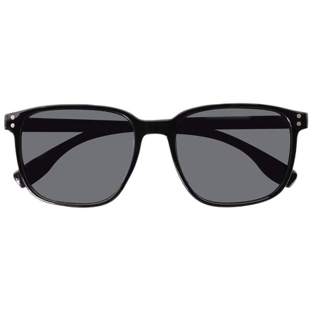 Gafas de sol Unisex rectangulares Negro - Isotoner