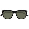 Gafas de sol rectangulares Verde/Negro