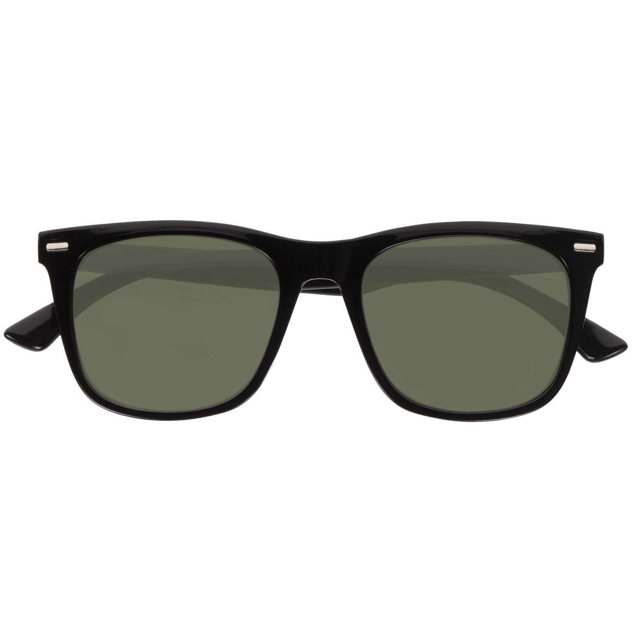 Gafas de sol rectangulares Verde/Negro