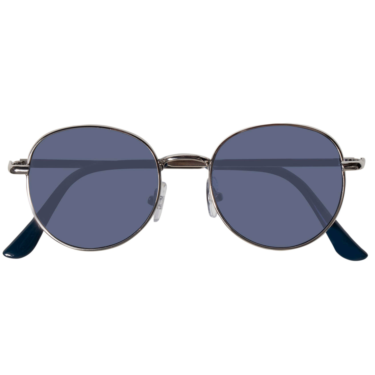 Gafas de sol 10-12 años Redondas Plata
