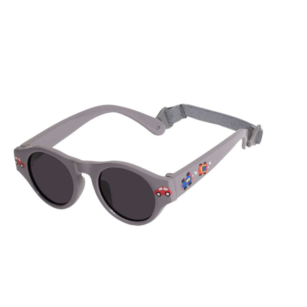 Gafas de sol Niño 2-3 años Redondas Gris - Isotoner