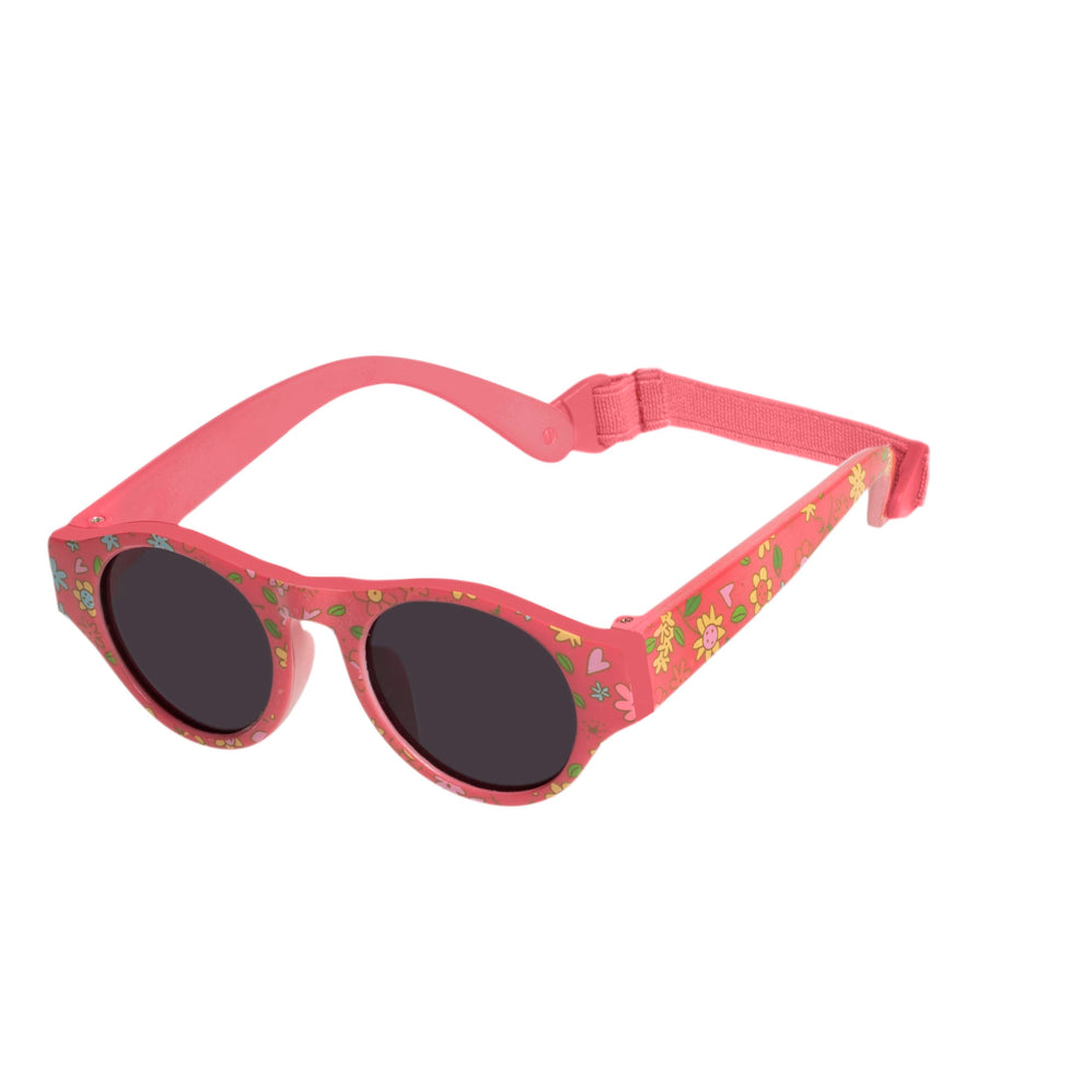 Gafas de sol Niña 2-3 años Redondas Rosa - Isotoner