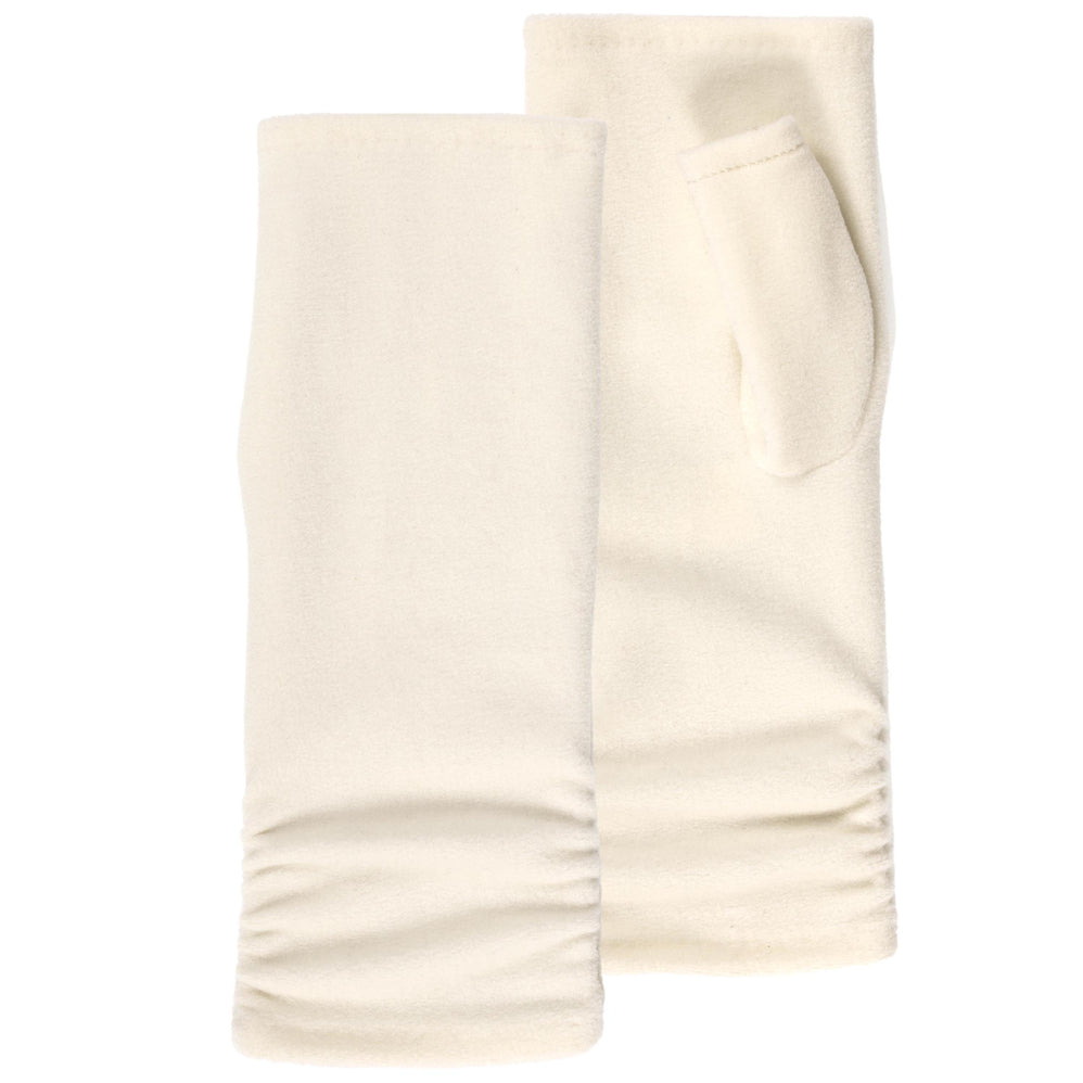 Mitones Mujer polar reciclado Blanco - Isotoner