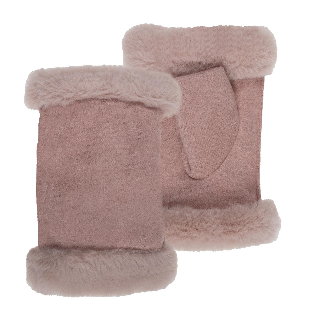 Mitones Niña 6/8 años Imitación piel Rosa - Isotoner