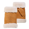 Mitones Mujer cuero caliente Negro caramel Isotoner