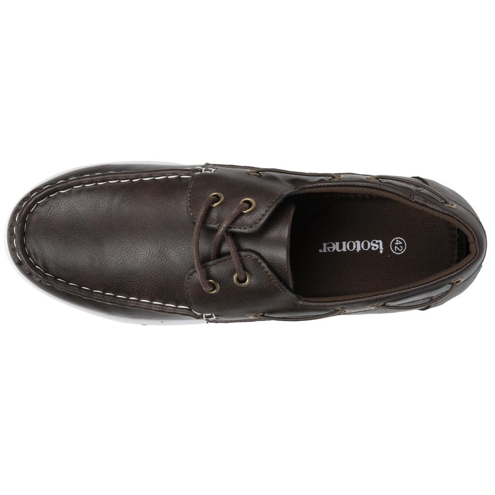 Mocasines Hombre barco Marrón - Isotoner