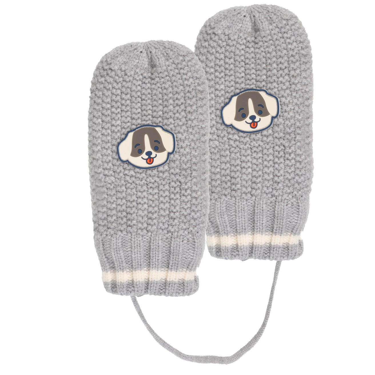 Manoplas Niños malla Soft Touch 2/4 años Gris jaspeado