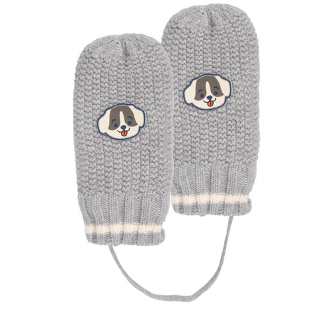 Manoplas Niños malla Soft Touch 2/4 años Gris jaspeado - Isotoner
