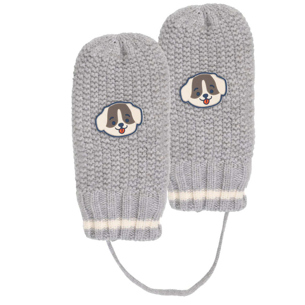 Manoplas Niños malla Soft Touch 2/4 años Gris jaspeado - Isotoner