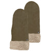 Moufles-Femme-en-cuir-imitation-fourrure-Olive-Isotoner-68662_BQJ_1