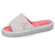 Zapatillas de casa sandalias Mujer Gris jaspeado
