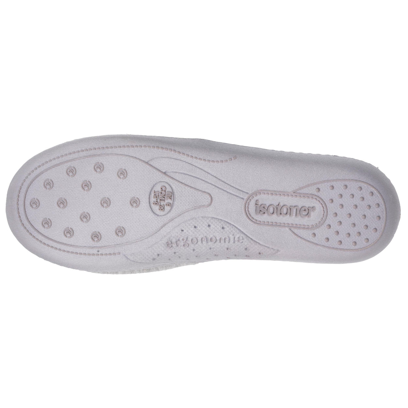 Zapatillas de casa sandalias Mujer Gris jaspeado