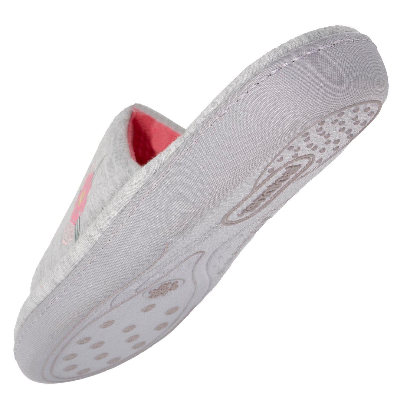 Zapatillas de casa sandalias Mujer Gris jaspeado