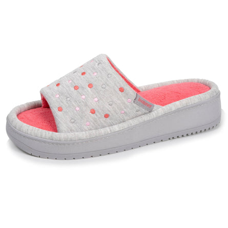 Zapatillas de casa sandalias Mujer Gris jaspeado - Isotoner