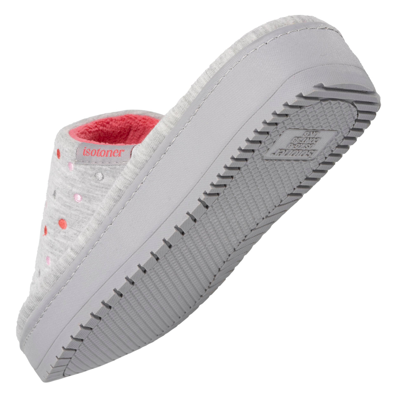 Zapatillas de casa sandalias Mujer Gris jaspeado