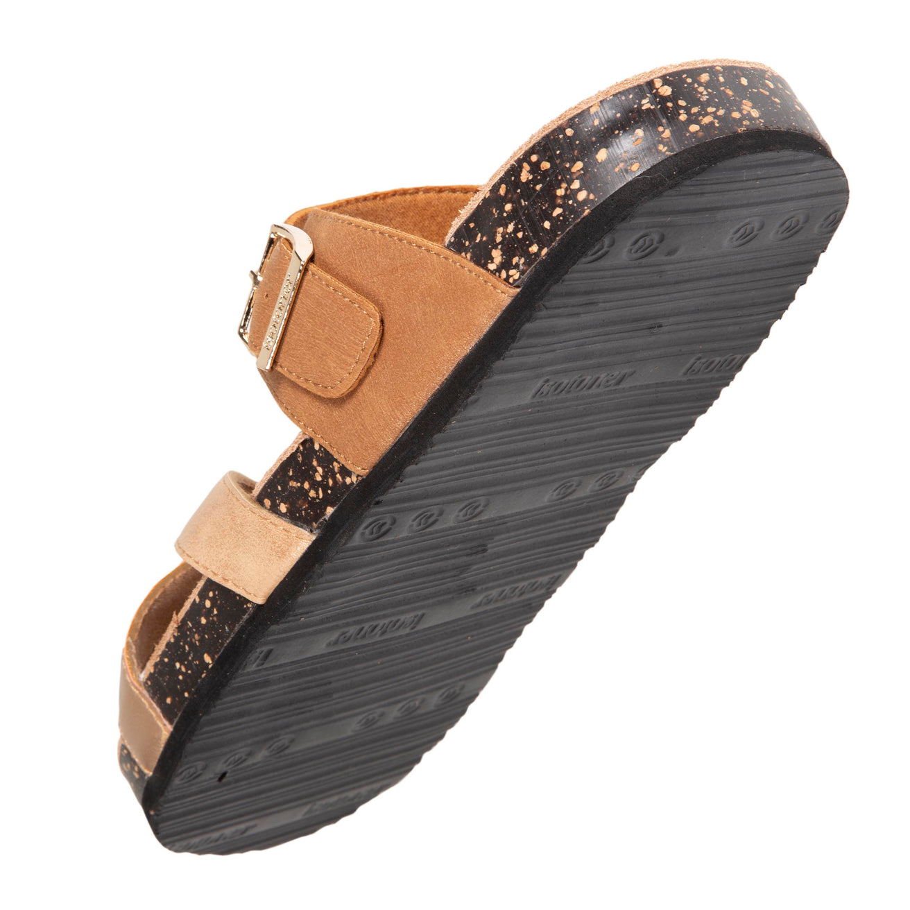 Mules Mujer doble correa Camel