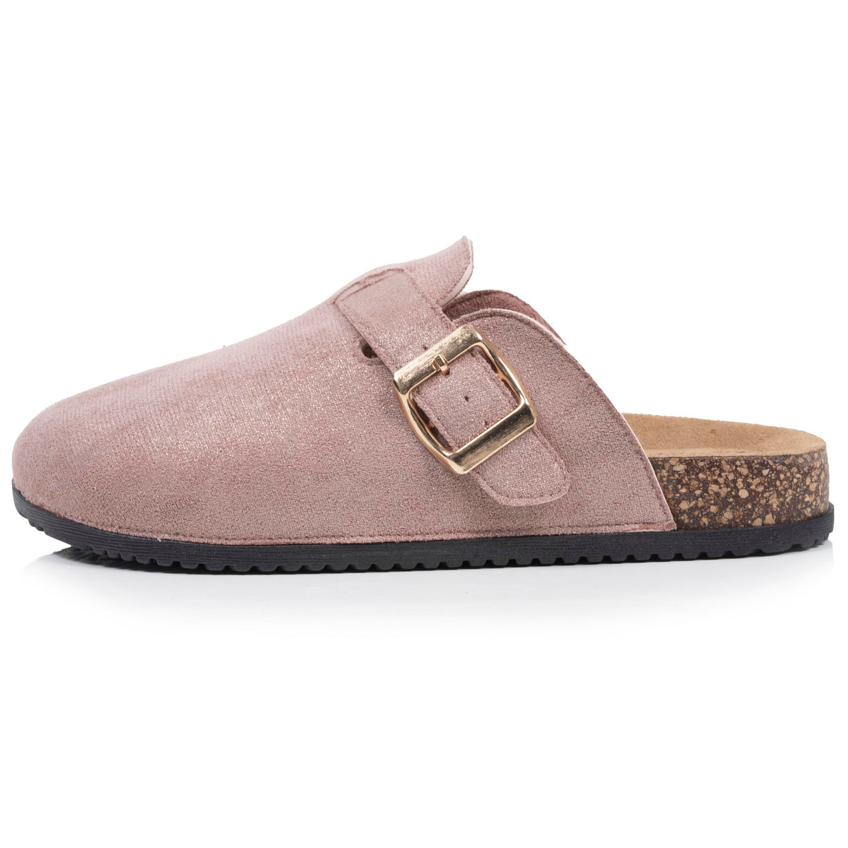 Zuecos Niños confort Rosa purpurina