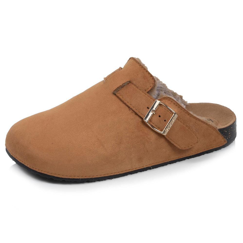 Zuecos forrados Mujer Camel - Isotoner