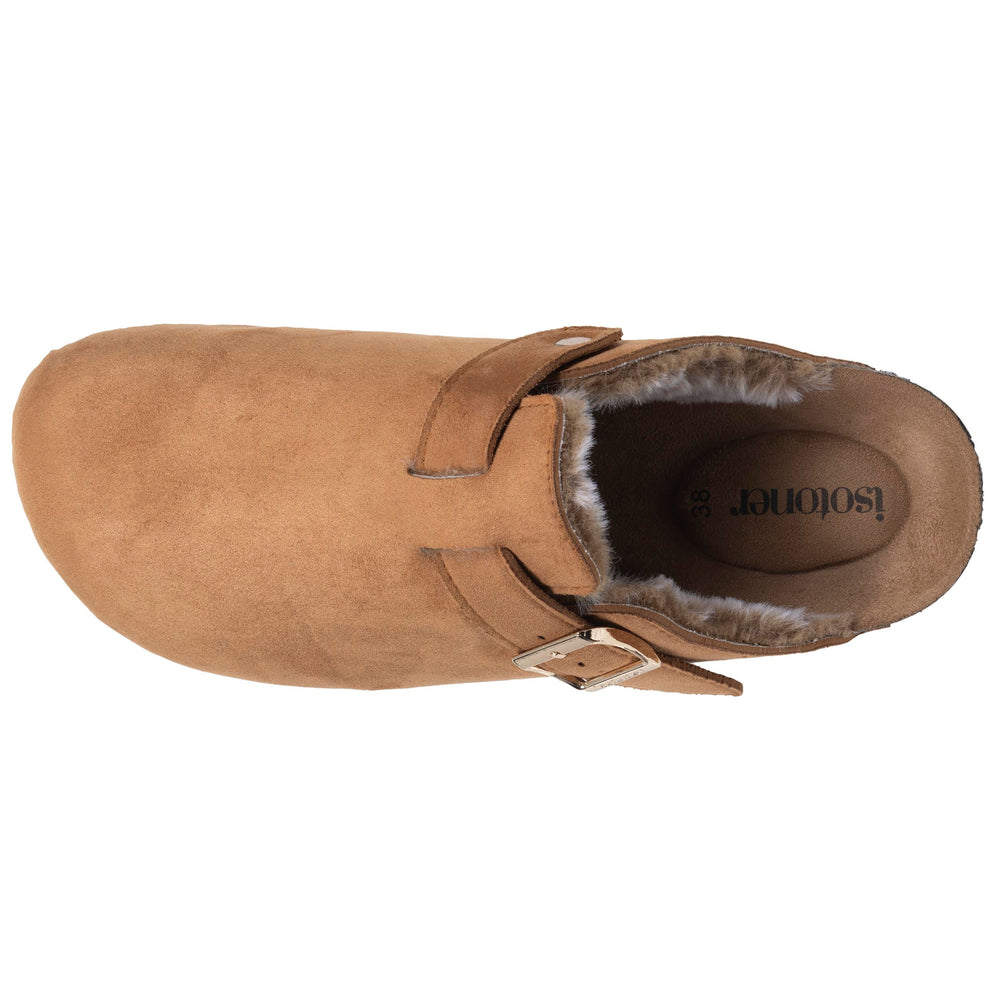 Zuecos forrados Mujer Camel - Isotoner