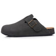 Zuecos mules Hombre Gris