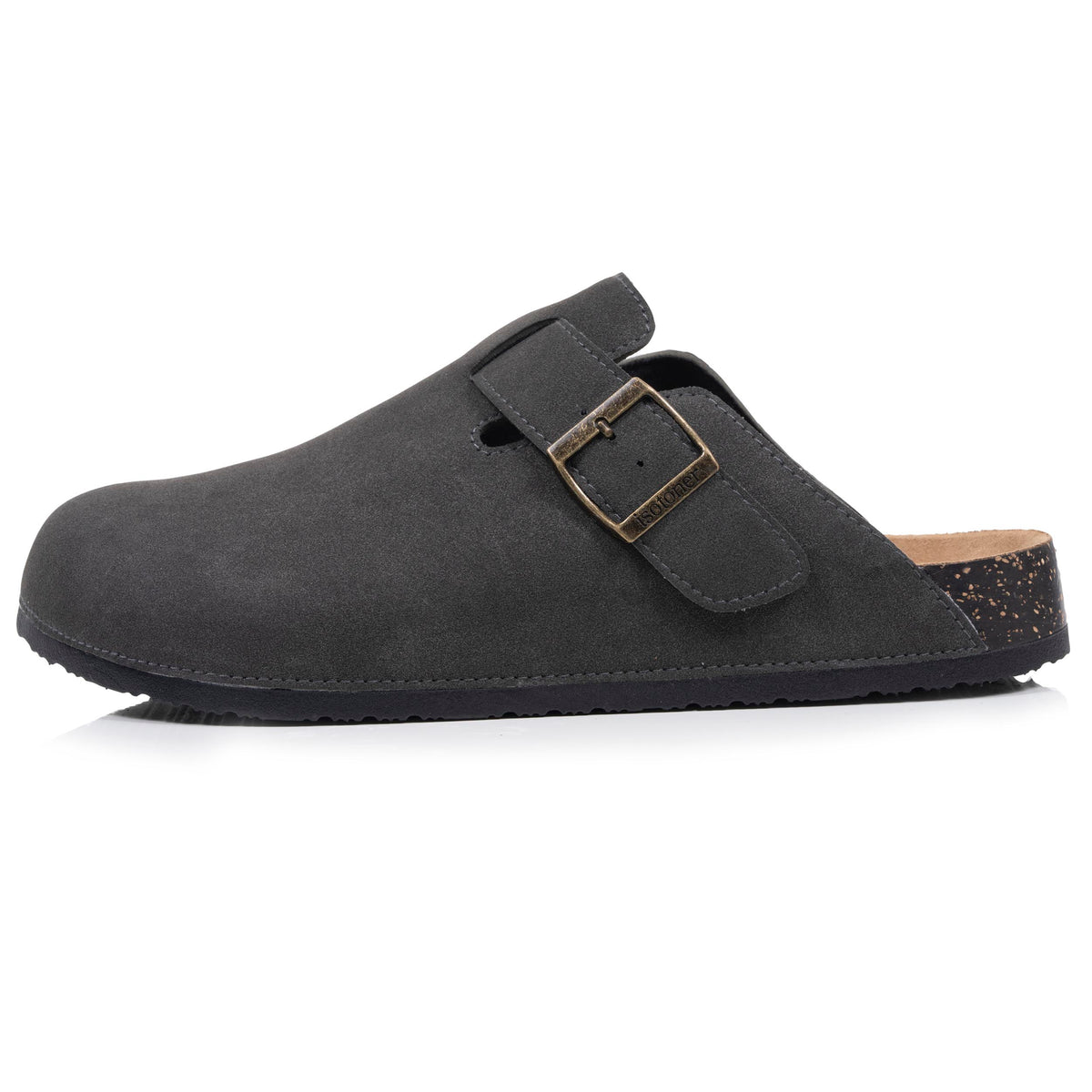 Zuecos mules Hombre Gris