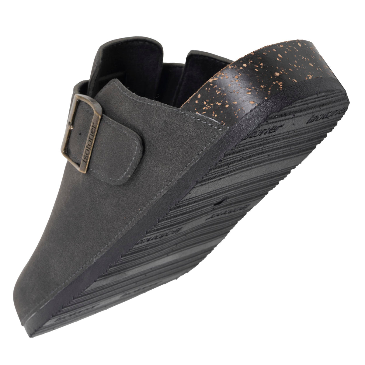 Zuecos mules Hombre Gris
