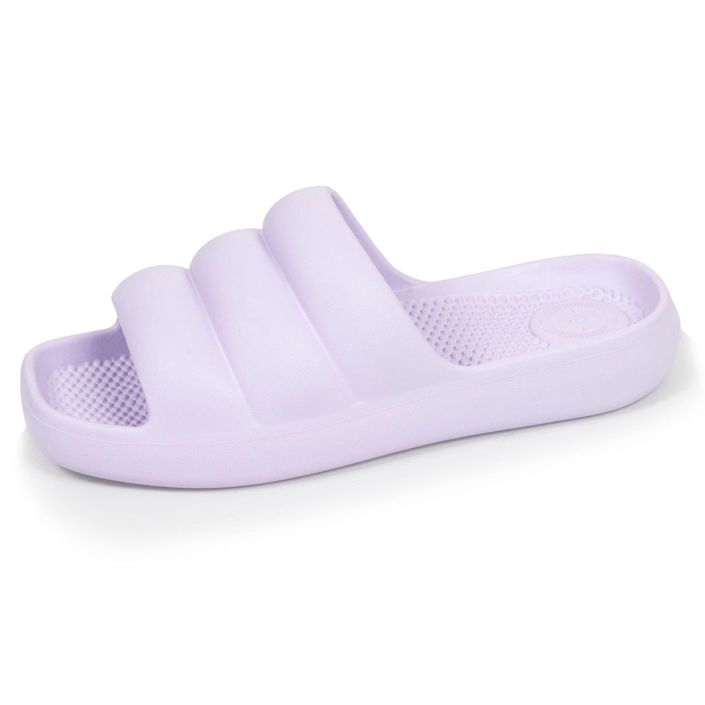Mules chancletas Mujer EVERYWEAR™ Lila - Isotoner