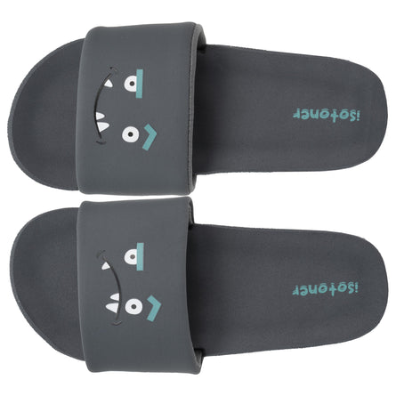 Mules chancletas Niños Gris - Isotoner