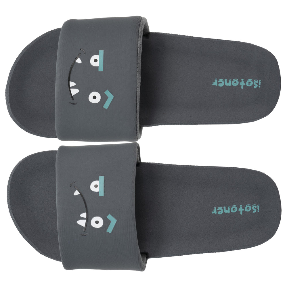 Mules chancletas Niños Gris - Isotoner