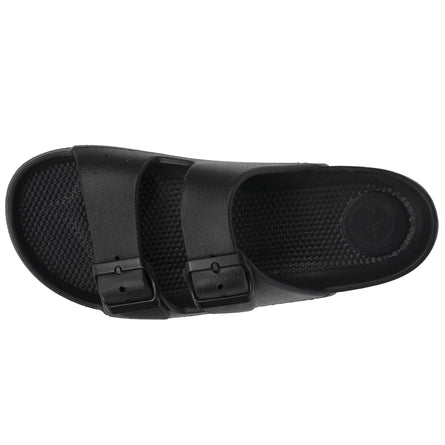 Mules chancletas Mujer ajustable Negro - Isotoner