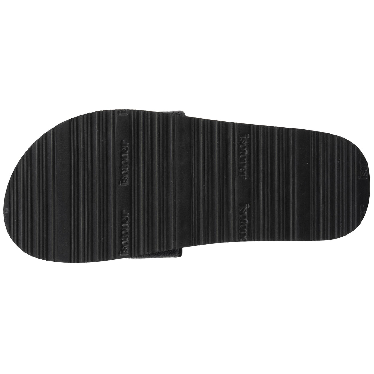 Mules chancletas Mujer moldeadas Negro