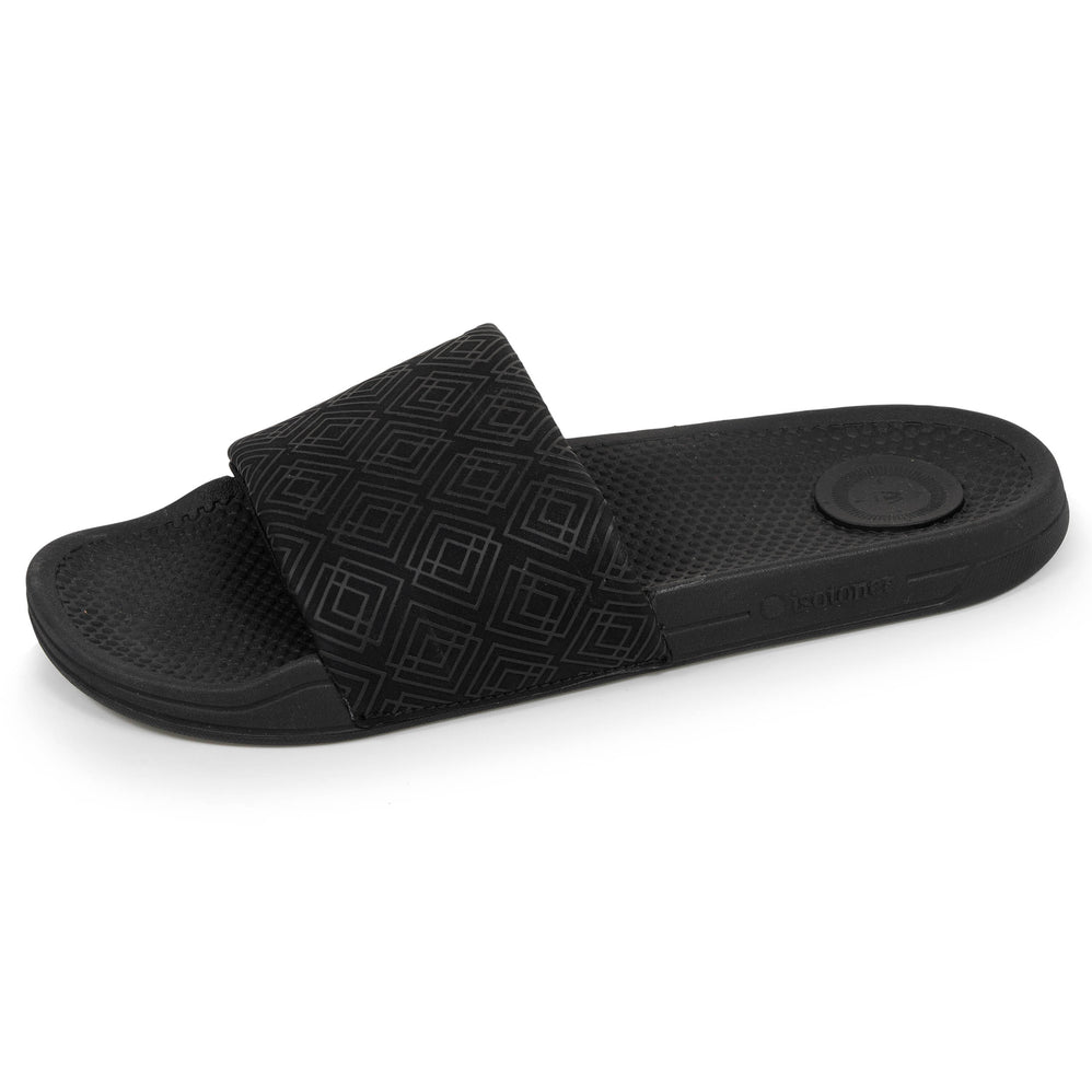 Mules chancletas Hombre EVERYWEAR™ Logo Negro - Isotoner
