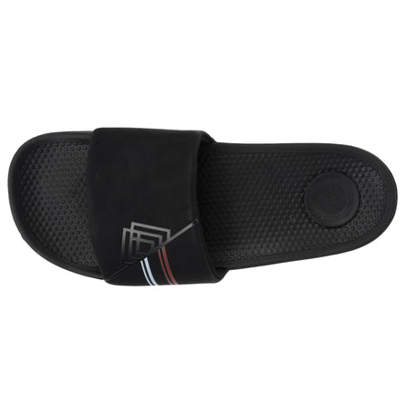 Mules chancletas Hombre Negro logo confort - Isotoner
