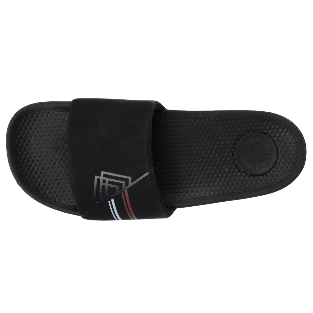 Mules chancletas Hombre Negro logo confort - Isotoner