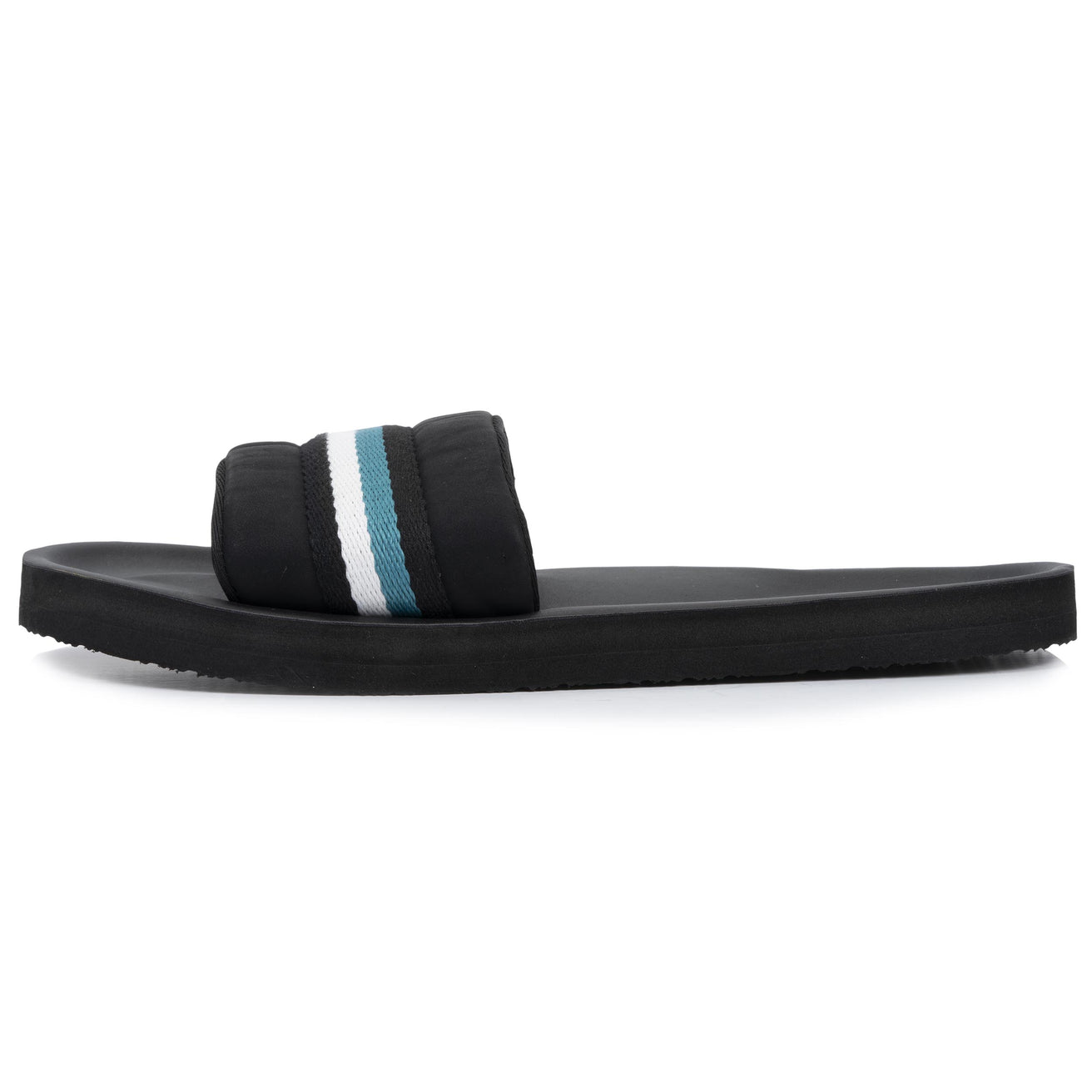 Mules chancletas Hombre Negro/Azul
