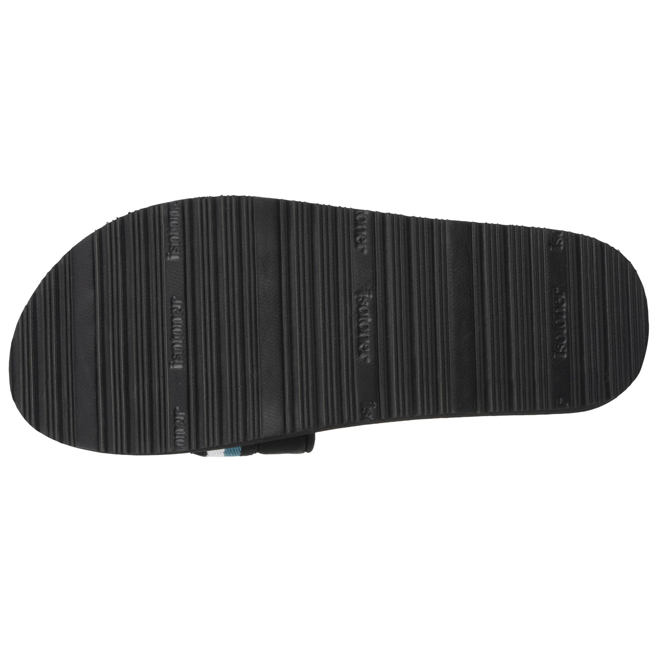 Mules chancletas Hombre Negro/Azul