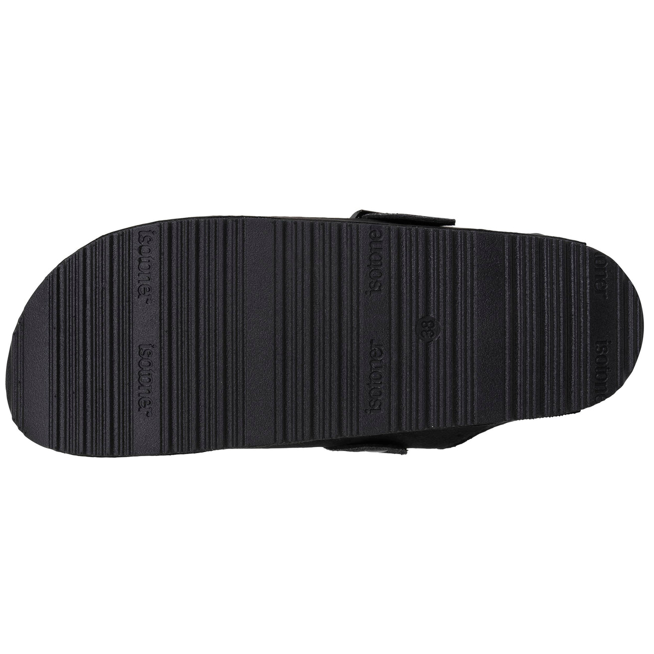 Zuecos Mujer Negro purpurina