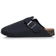 Zuecos mules Hombre Azul marino