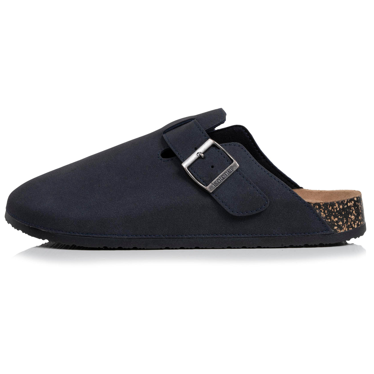 Zuecos mules Hombre Azul marino