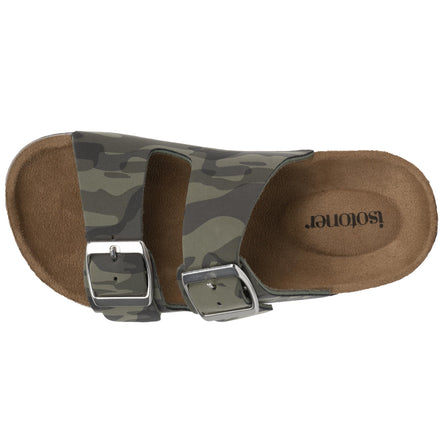 Mules sandalias Niños doble correa Camo - Isotoner