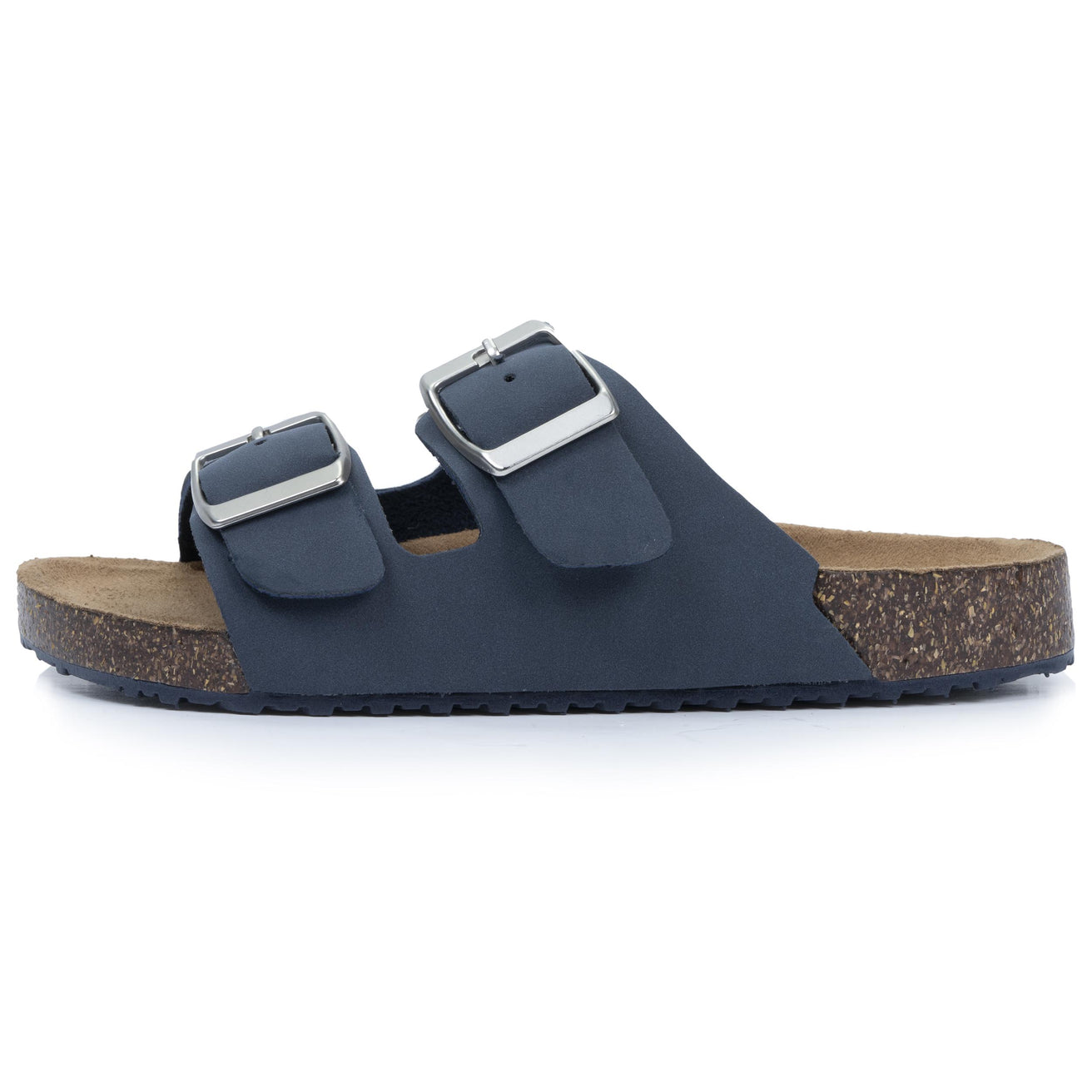 Mules sandalias Niños doble correa Marino