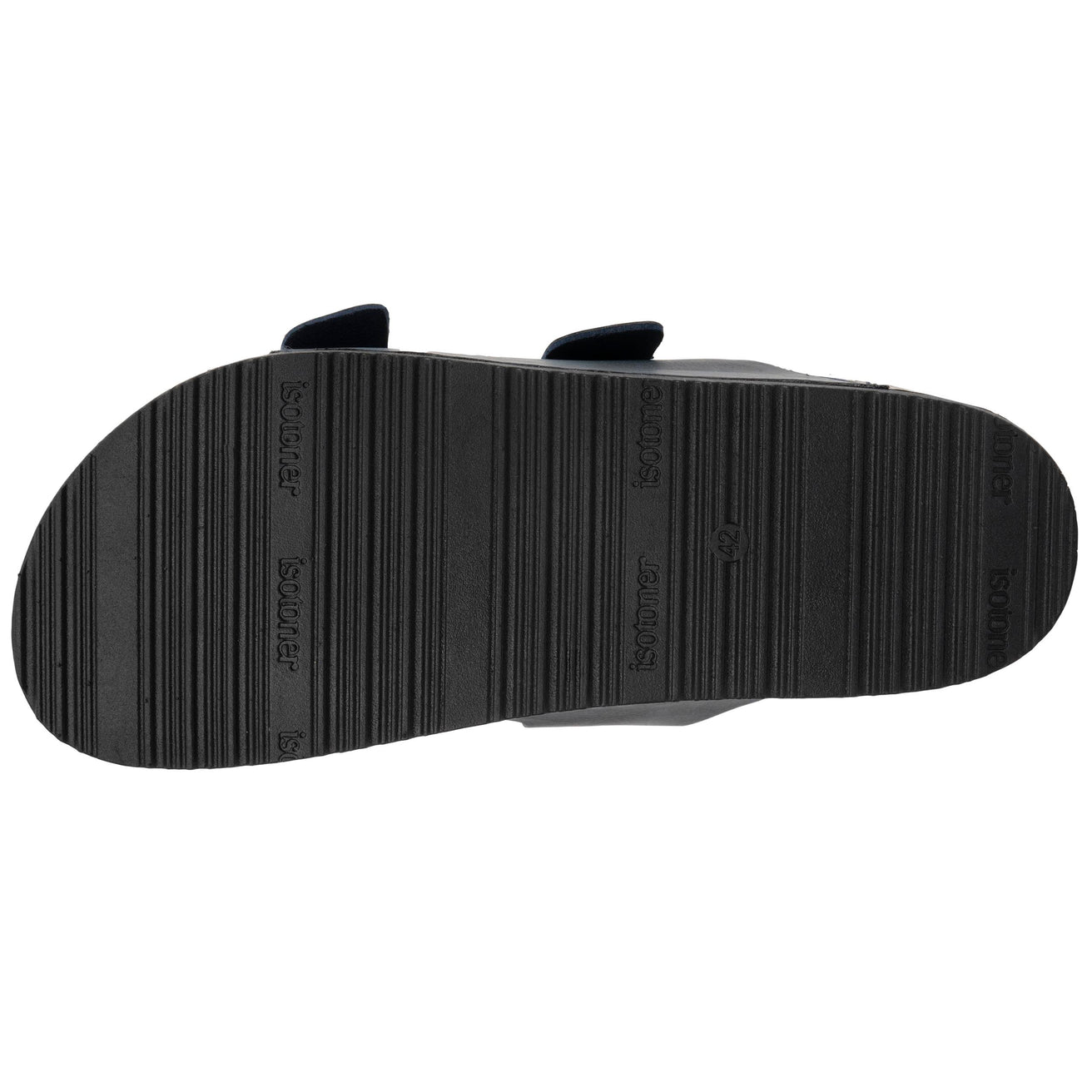 Mules sandalias Hombre Doble Correa Marino
