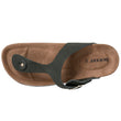 Mules chanclas Mujer Caqui