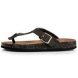 Mules chanclas Mujer Caqui