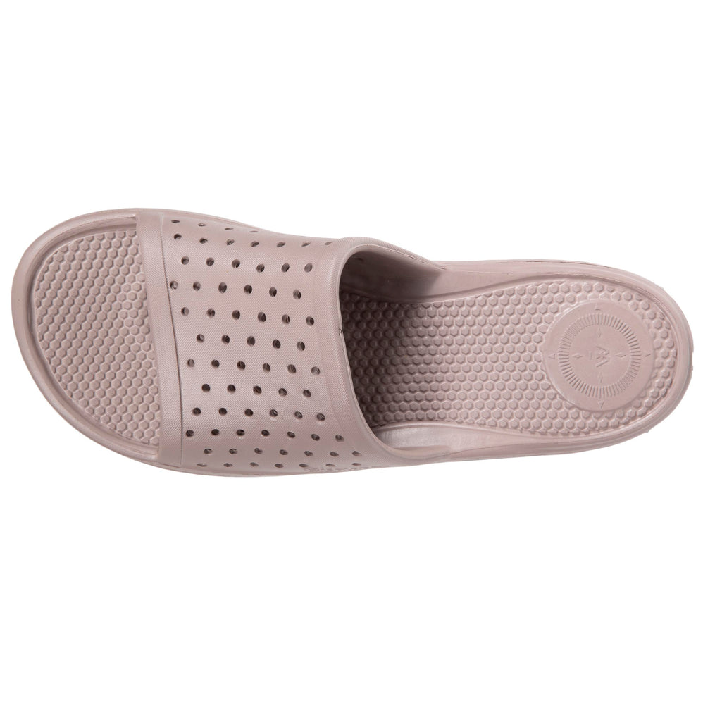 Mules chancletas Mujer caladas Topo - Isotoner