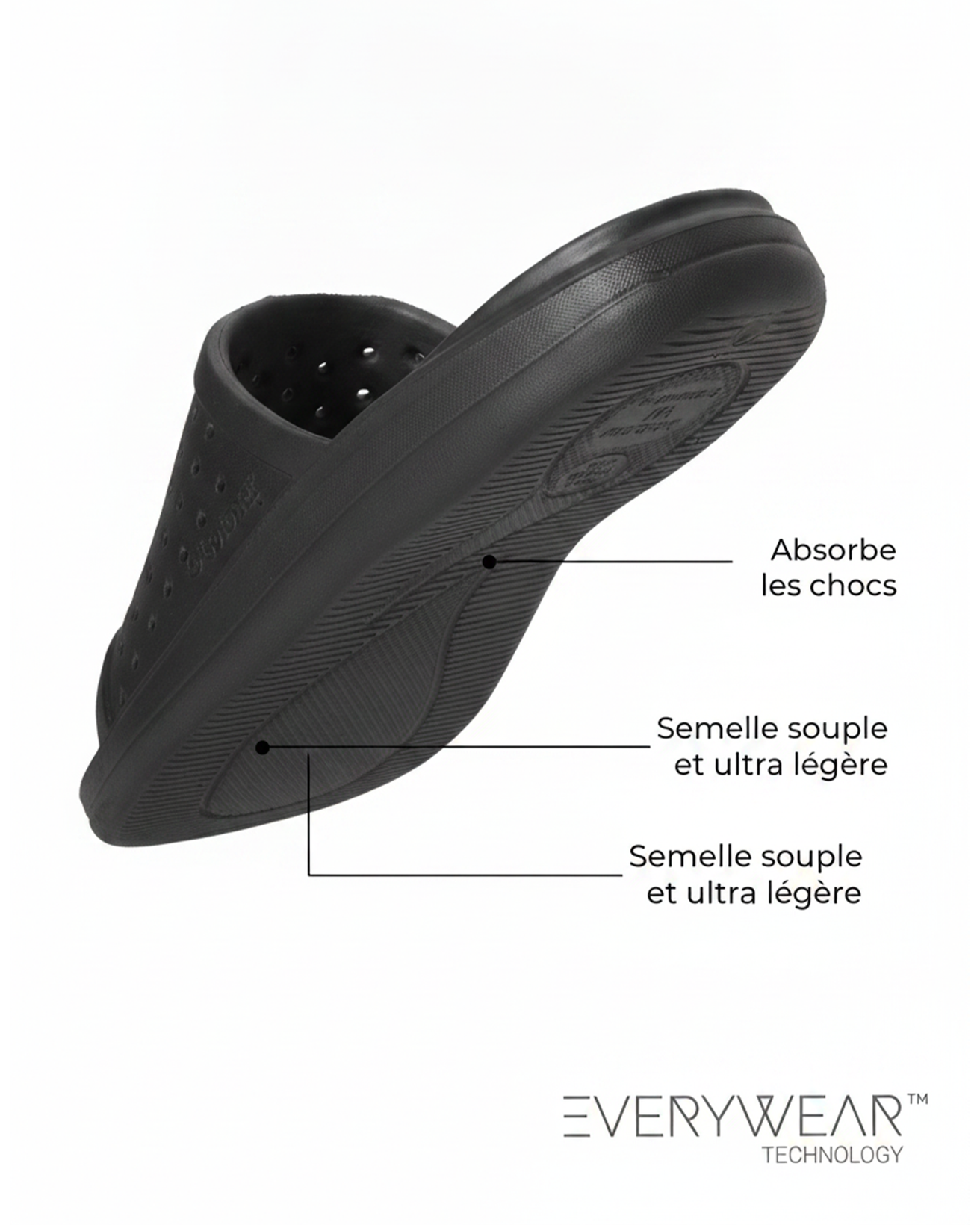 Mules chancletas Mujer caladas Nude